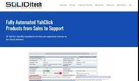 
							         YahClick Automated Products from Sales to Support- SOLIDitech								  
							    
