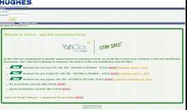 
							         YahSat - YahClick Installation Portal								  
							    