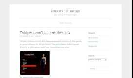 
							         Yahtzee doesn't quite get diversity | Zompist's E-Z rant page								  
							    