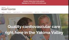 
							         Yakima Heart Center - Cardiovascular Care in Yakima, Washington								  
							    