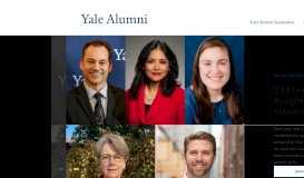 
							         Yale Alumni Association - Yale University								  
							    
