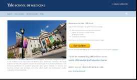 
							         Yale Continuing Medical Education Continuing Medical ... - CloudCME								  
							    