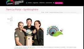 
							         Yann Le Portal - Symbiosphère - Mouvement des entrepreneurs sociaux								  
							    