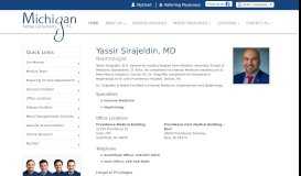 
							         Yassir Sirajeldin, MD | Nephrologists Detroit, Michigan								  
							    