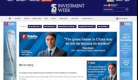 
							         Yates and Miller join IFA portal The Exchange - Investment Week								  
							    