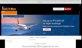 
							         Yatra Flights Festive Offer - ICICI Bank								  
							    