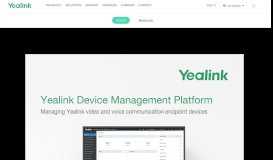 
							         Yealink Device Management Platform_Device Management ...								  
							    