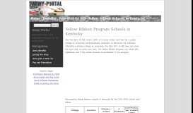 
							         Yellow Ribbon Program Schools in Kentucky for ... - Army-Portal.com								  
							    