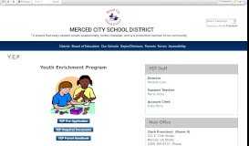 
							         Y.E.P. - Merced City School District								  
							    