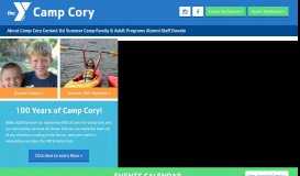 
							         YMCA Camp Cory								  
							    