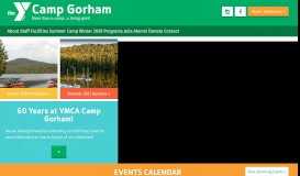 
							         YMCA Camp Gorham								  
							    