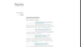 
							         Ymca Payroll Login - Payrolls								  
							    