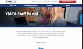 
							         YMCA Staff Portal | Nottinghamshire YMCA								  
							    