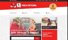 
							         YMCA Victoria: Home								  
							    