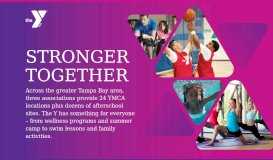 
							         YMCAs of Tampa Bay								  
							    