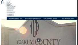 
							         Yoakum County Hospital								  
							    