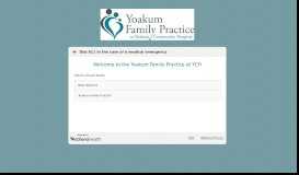 
							         Yoakum Family Practice Patient Portal - Athenahealth								  
							    