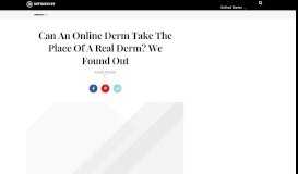 
							         YoDerm Online Dermatology Review - Refinery29								  
							    