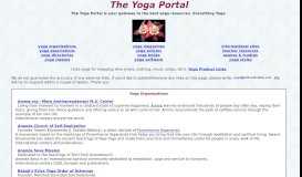 
							         Yoga Portal - Your gateway to the best yoga resources!								  
							    