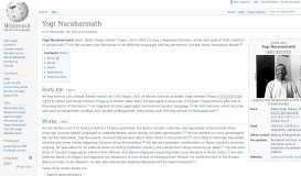 
							         Yogi Naraharinath - Wikipedia								  
							    