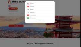 
							         YOLO JAPAN | Job Search Website for foreigners in Japan								  
							    
