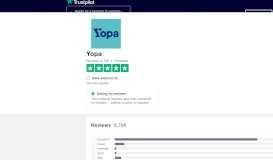 
							         Yopa Reviews | Read Customer Service Reviews of www ...								  
							    