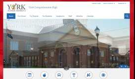 
							         York Comprehensive High / Homepage - York School District 1								  
							    