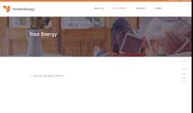 
							         Yorkshire Energy | Your Energy | Yorkshire Energy								  
							    