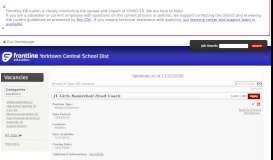 
							         Yorktown Central School Dist - Frontline Recruitment - Applitrack.com								  
							    