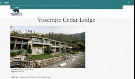 
							         Yosemite Cedar Lodge | Discover Yosemite National Park								  
							    