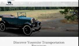 
							         Yosemite Transportation and YARTS | Discover Yosemite National Park								  
							    