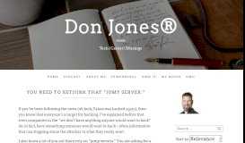 
							         You Need to Rethink that “Jump Server.” | Don Jones®								  
							    