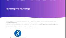 
							         Youmanage Login | Youmanage HR Software Login Help								  
							    