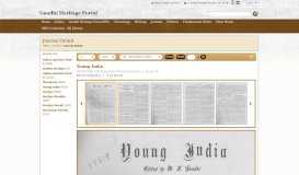 
							         Young India - Gandhi Heritage Portal								  
							    
