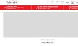 
							         You+Nissan | Yeomans Nissan								  
							    