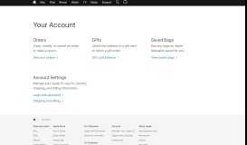 
							         Your Account - Business - Apple (UK)								  
							    