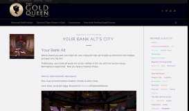 
							         Your Bank Alt's City | Warcraft Gold Guides - The Gold Queen								  
							    