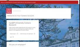 
							         Your Careers Account - Cardiff University								  
							    