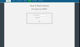 
							         Your E-Mail Online								  
							    