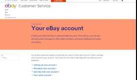 
							         Your eBay account | eBay								  
							    
