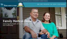 
							         Your Family Medical Home								  
							    