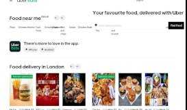 
							         Your favourite restaurants, delivered fast | Download Uber Eats | Uber ...								  
							    
