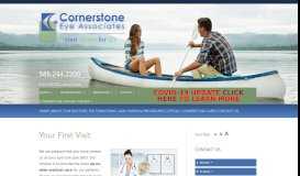 
							         Your First Visit - Cornerstone Eye Associates								  
							    