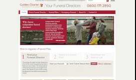 
							         Your Funeral Directors | Funeral Plans and Funeral Services								  
							    