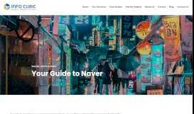 
							         Your Guide to Naver | Info Cubic Japan Blog								  
							    