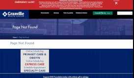 
							         Your Health Portal - Granville Health System								  
							    