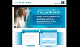 
							         Your Health Portal								  
							    