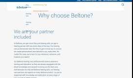 
							         Your Hearing Care Partner | Beltone								  
							    