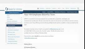 
							         Your HR Employee Benefits Team - University of Mississippi Medical ...								  
							    