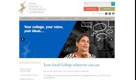 
							         Your local College wherever you are | Royal College of Physicians of ...								  
							    